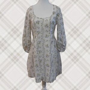 H&M × Brock Collection Lyocell Blend Floral Dress